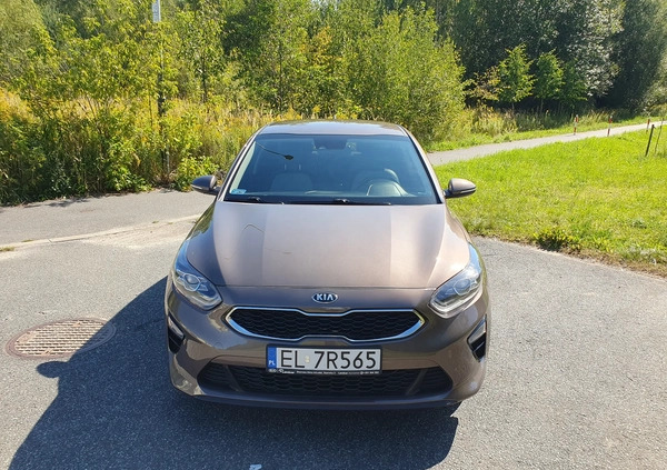 Kia Ceed cena 68000 przebieg: 40000, rok produkcji 2018 z Łódź małe 631